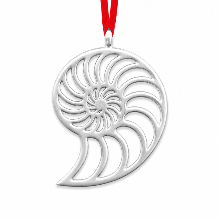 Nautilus Pewter Ornament