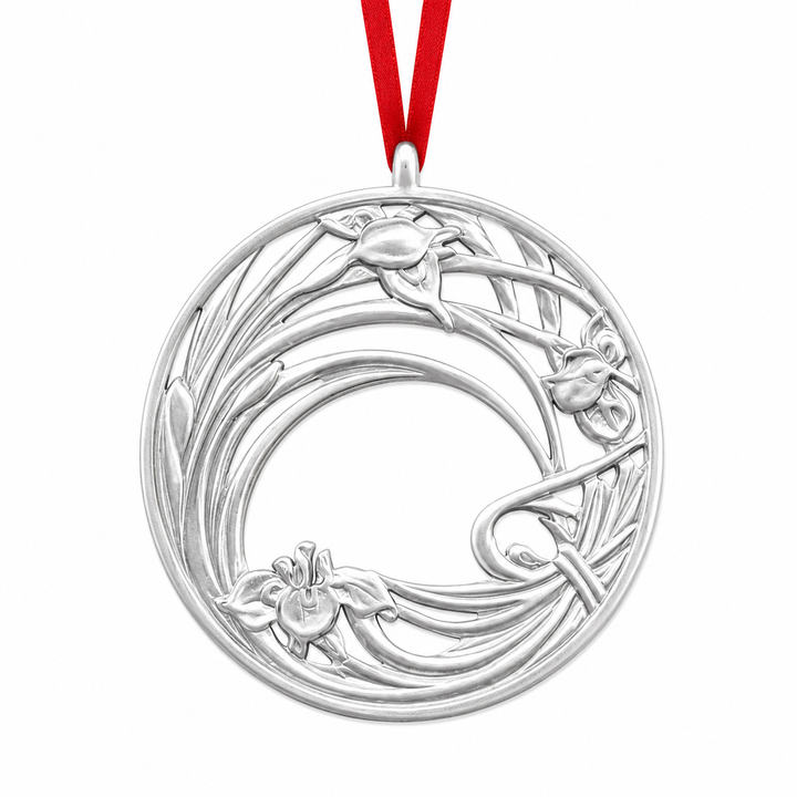 Lilium Pewter Ornament