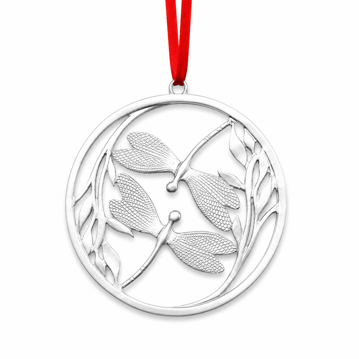 Dragonfly Pewter Ornament