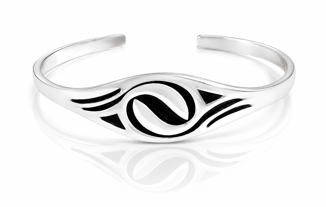 Harmony Bay Rhodium Plated Bracelet