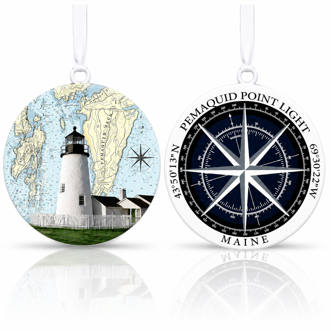 Pemaquid Light Ornament