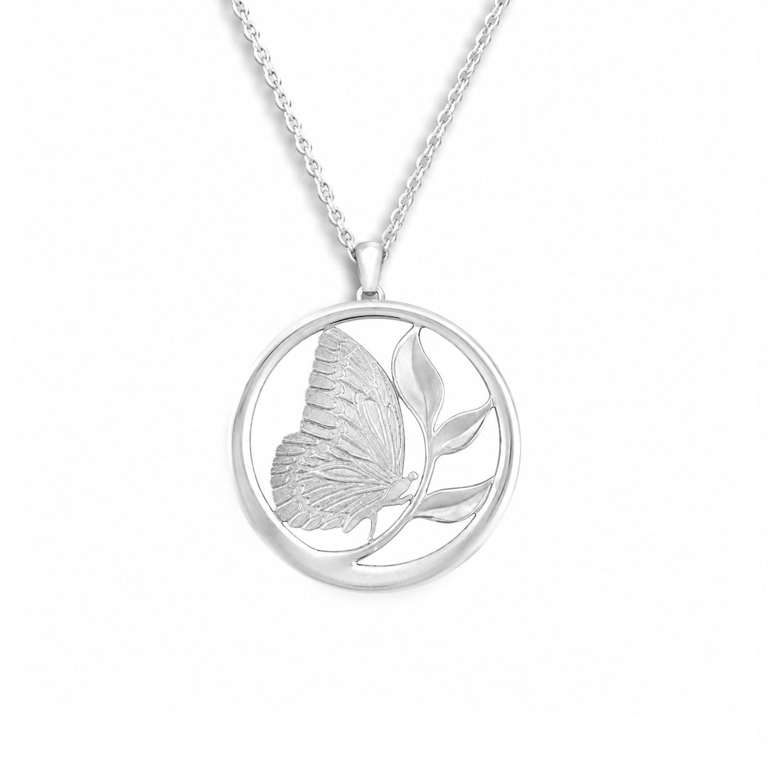 Pewter Butterfly Small Pendant