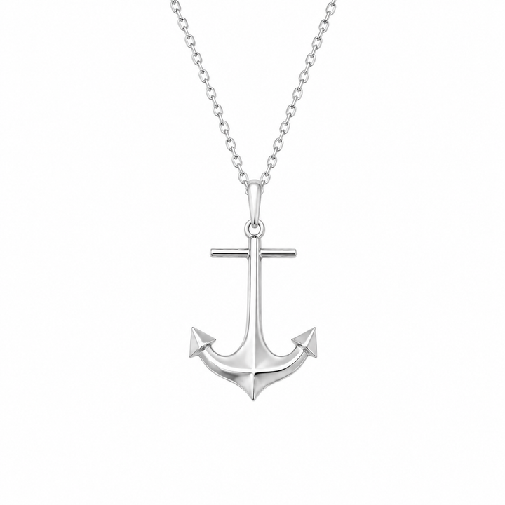 Pewter Anchor Small Pendant