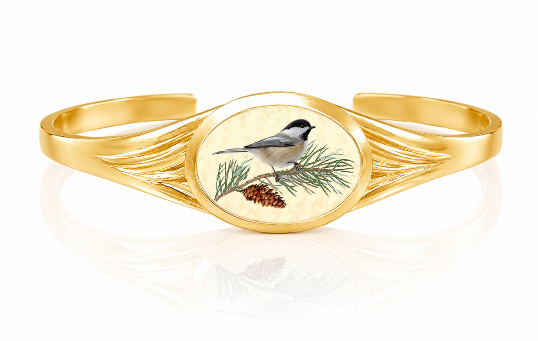 Chickadee 14K Gold-plated bracelet