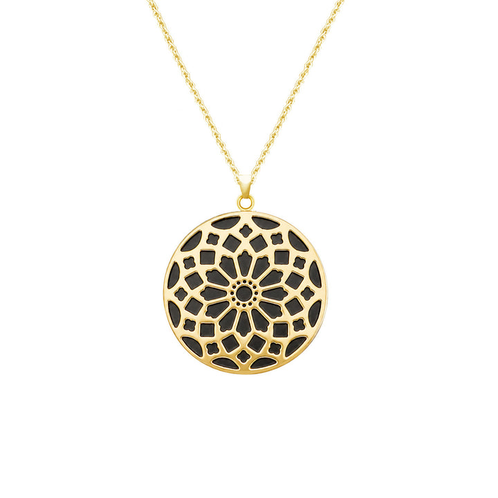 Gold Chartres Small Pendant
