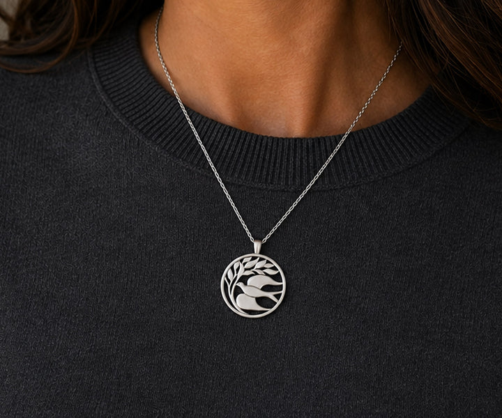 Elusive Dove Pendant