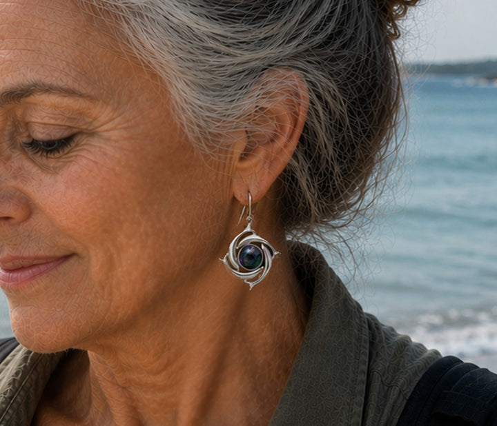Pewter Earthsong Earrings