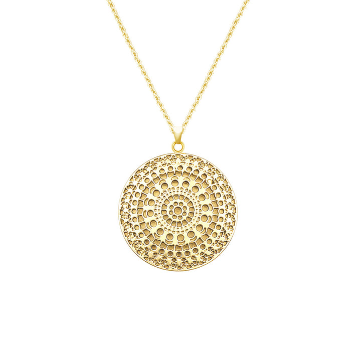 Gold Notre Dame Small Pendant