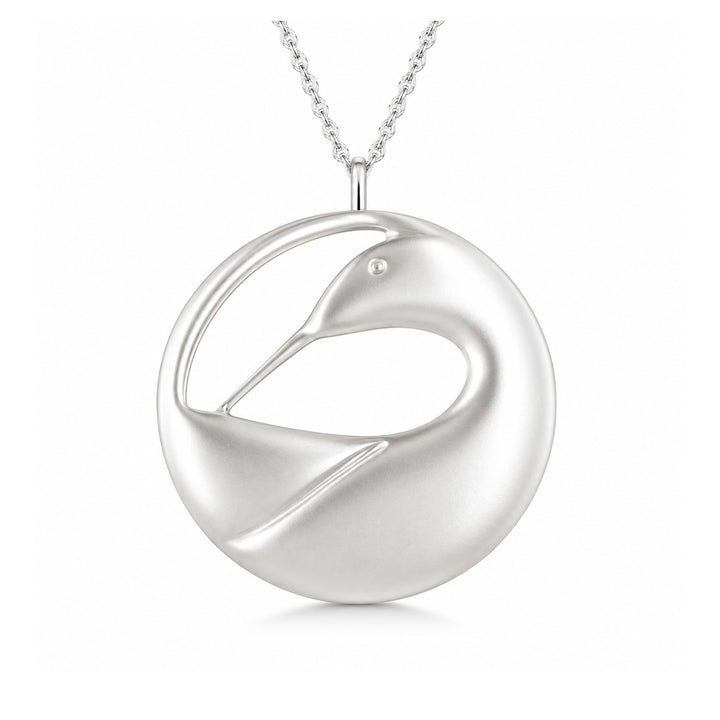 Preening Loon Pendant