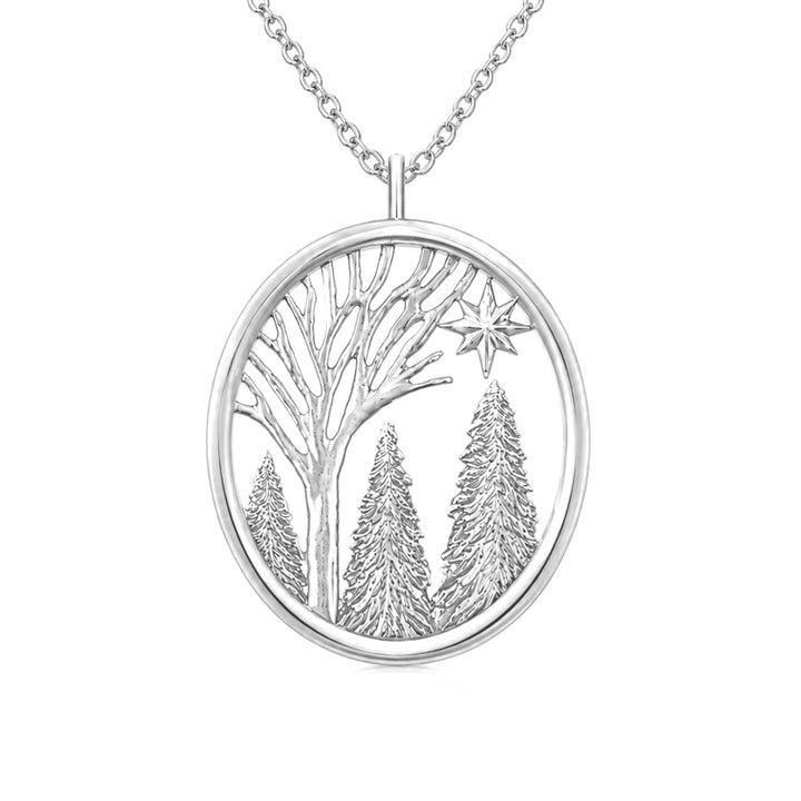 Pewter Winter Light Pendant