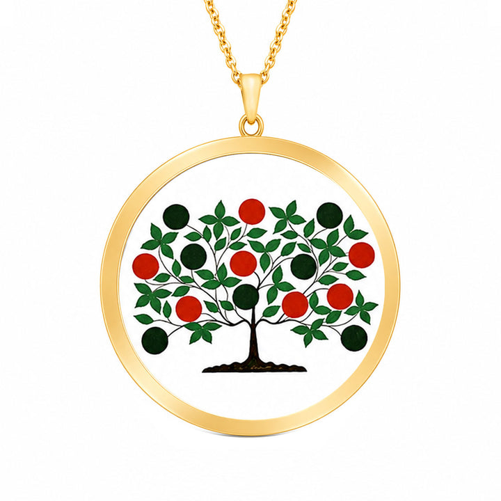 Pro Arte Shaker Tree of Life Large Gold Pendant